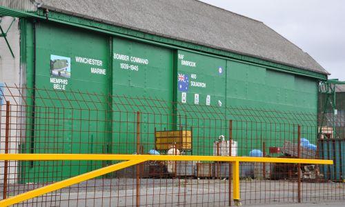 Binbrook 9 Former 5 Squadron hangar