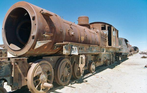 Train boneyard 2 Image by lawrence laulch
