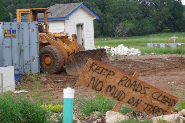 sign no mud Image by John of Austin
