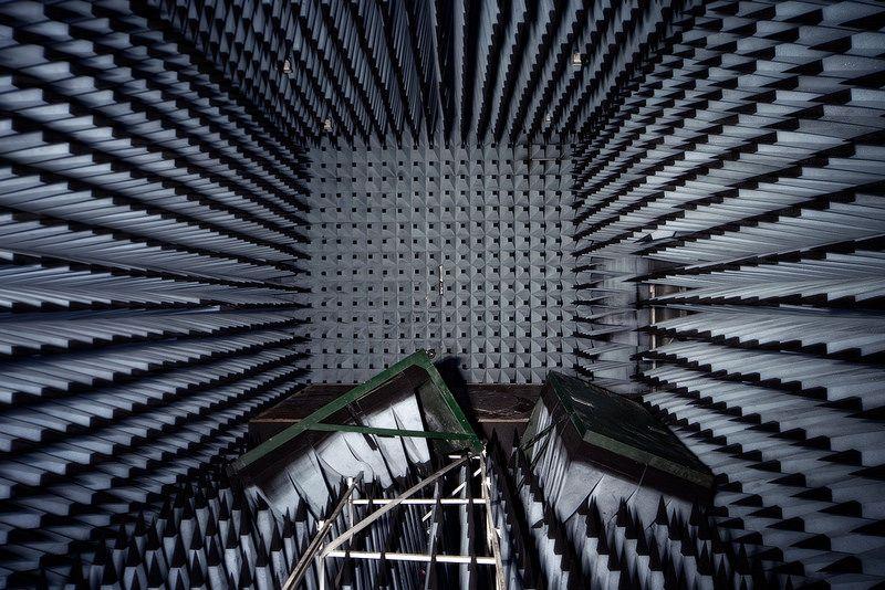 stunning soundproof room in abandoned gsm laboratory urban ghosts