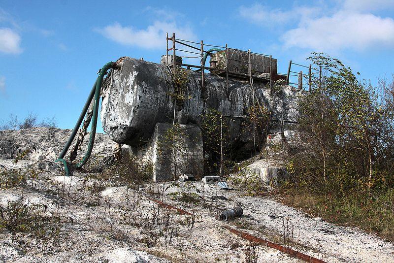 Abandoned Limestone Quarry At Cefn Cribwr South Wales Abandoned Limestone Quarry At Cefn Cribwr South Wales